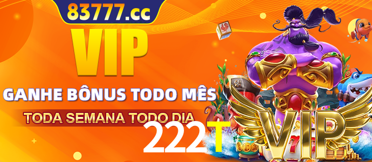 Banner promocional do 222T oferecendo 100% de recompensas adicionais contínuas para quem fizer o login diário (Daily sign-in), com um mascote de coelho.