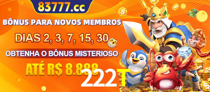 Anúncio dos benefícios para Membro VIP Sênior na plataforma 222T, incluindo bônus promocionais, semanais e mensais, ilustrado com o personagem Fortune Tiger.